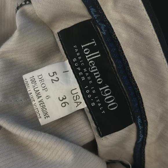 Tollegno 1900 Size 36 Wool Trousers - Picture 6 of 10